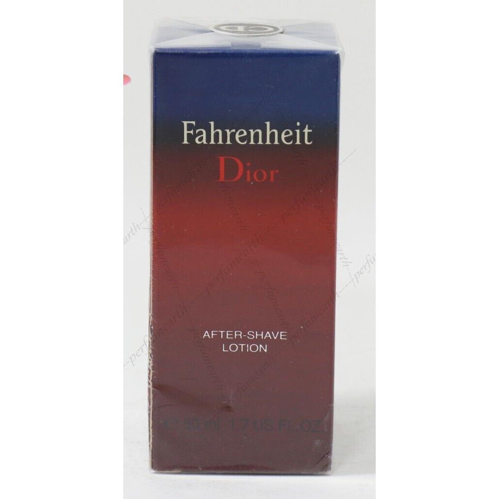 Fahrenheit BY Christian Dior After Shave Lotion 1.7/1.6 OZ /50ML IN A Box