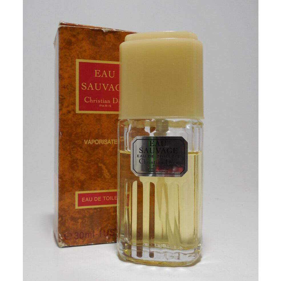 Eau Sauvage Christian Dior Edt For Men 30ML Wbx Vintage Rare Low