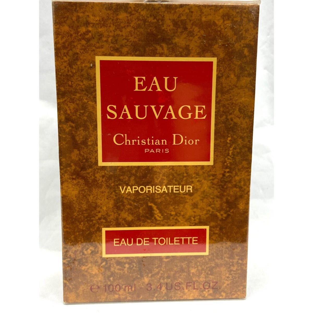 Eau Sauvage Eau DE Toilette 3.4OZ Spray BY Dior