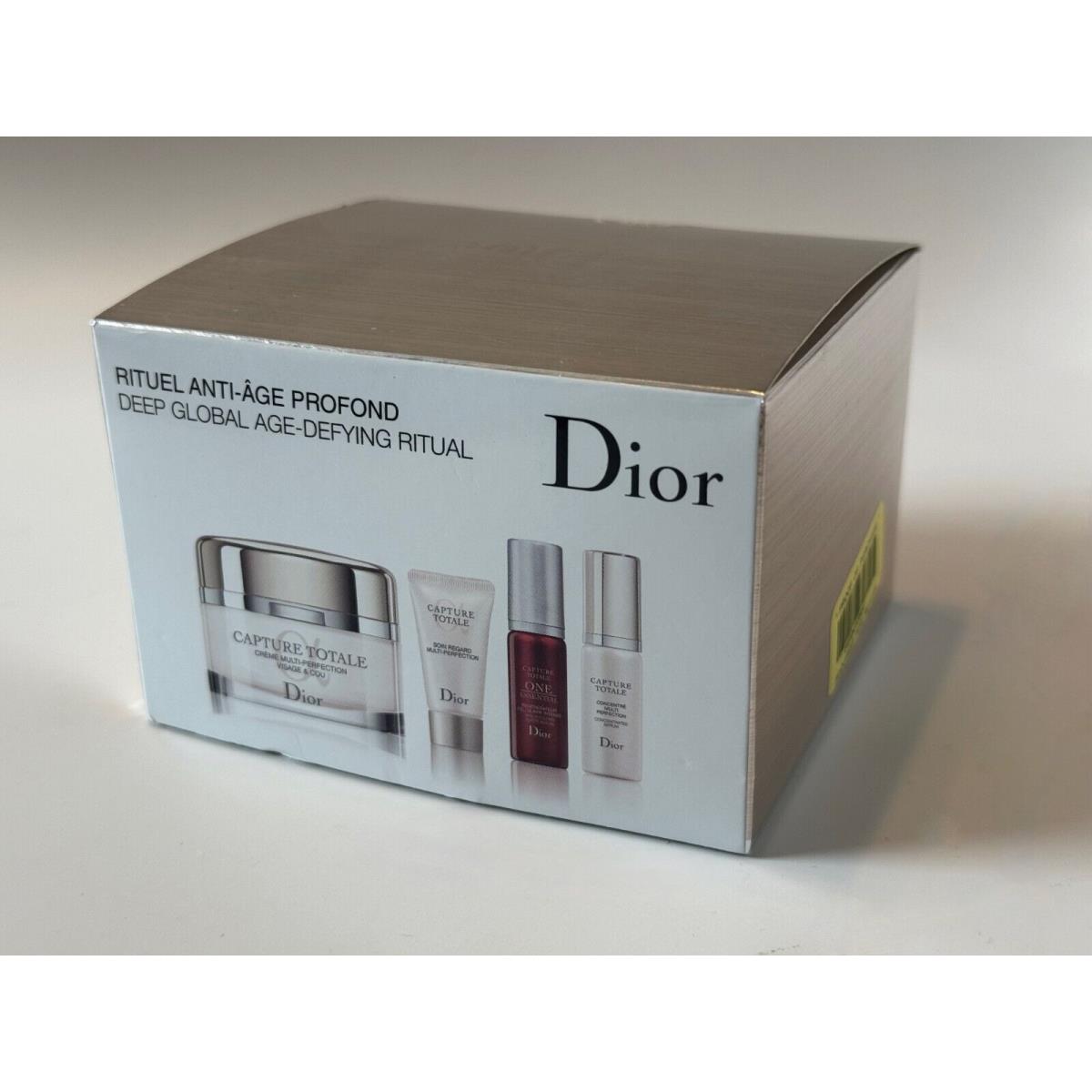 Dior Capture Totale Deep Global Age Defying Ritual 4-Piece Set