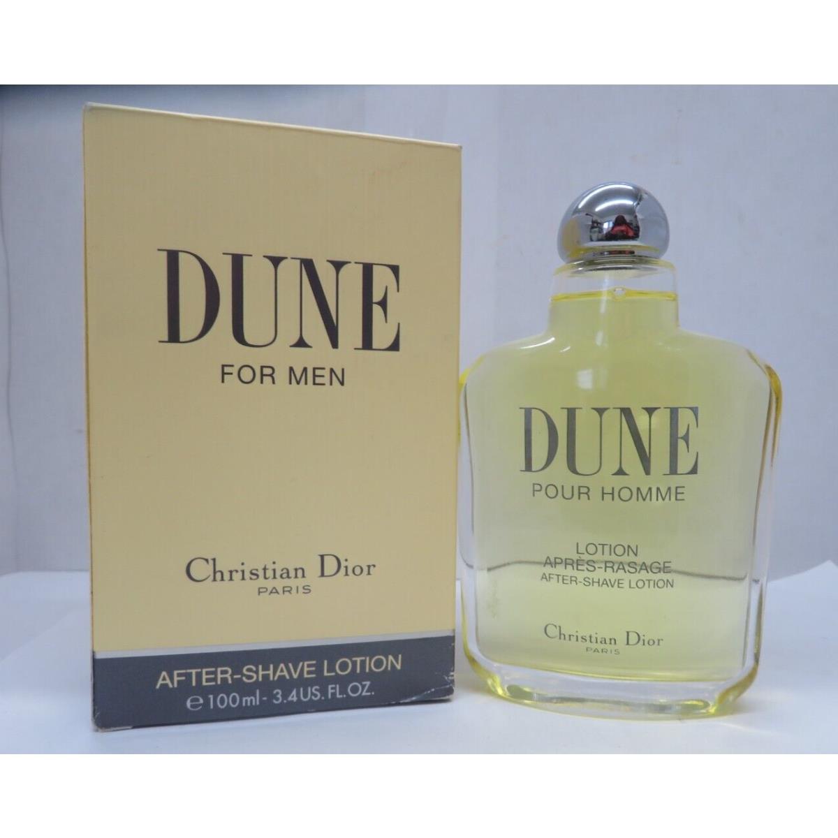 Dune BY Christian Dior 3.4 oz/100 ml Aftershave Lotionread Descr