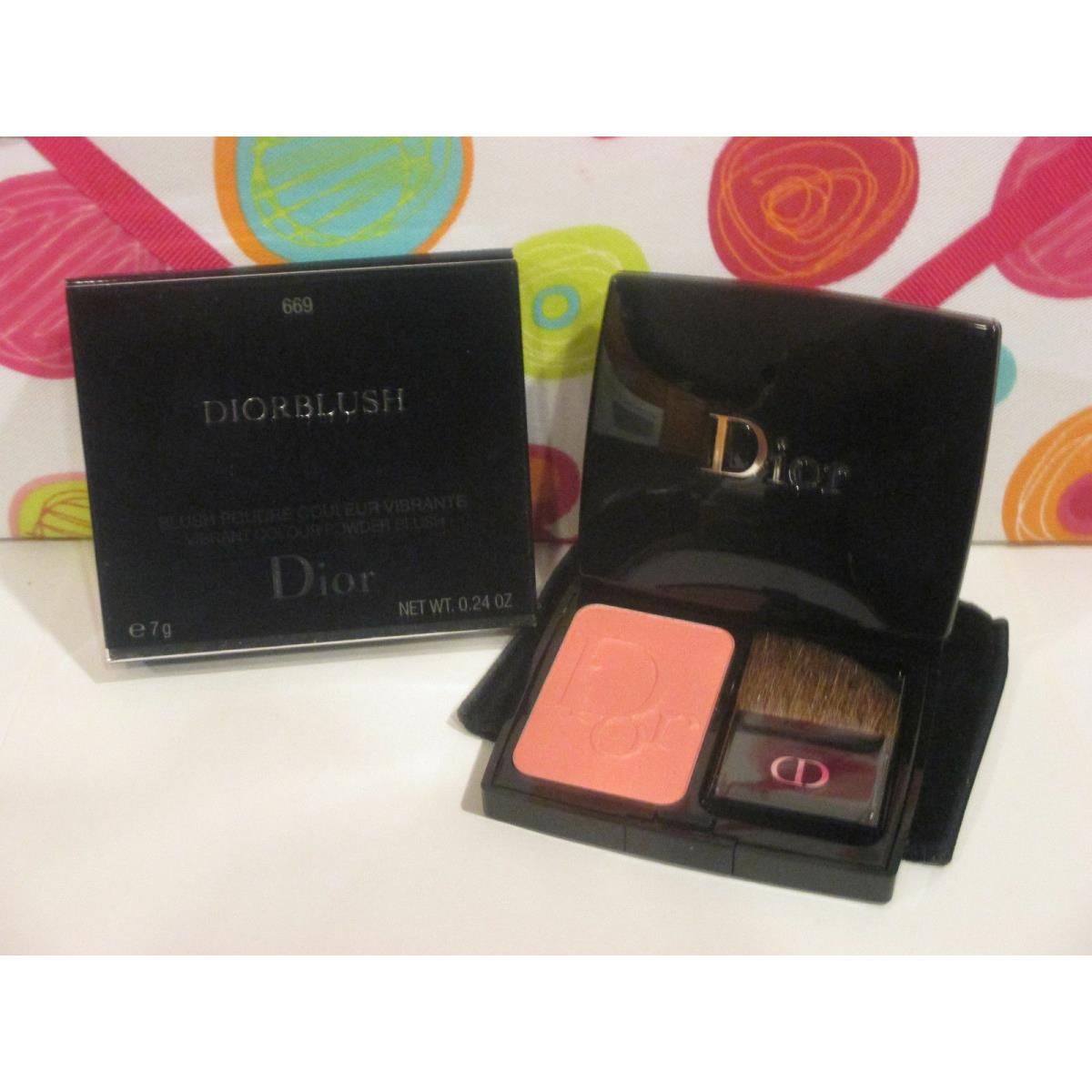 Christian Dior Diorblush Vibrant Powder Blush 669 0.24 OZ Boxed