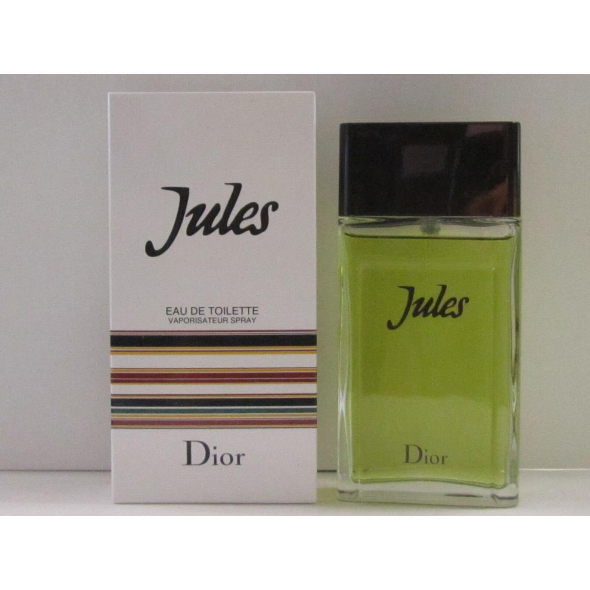 Jules by Christian Dior For Men 3.4 oz Eau de Toilette Spray