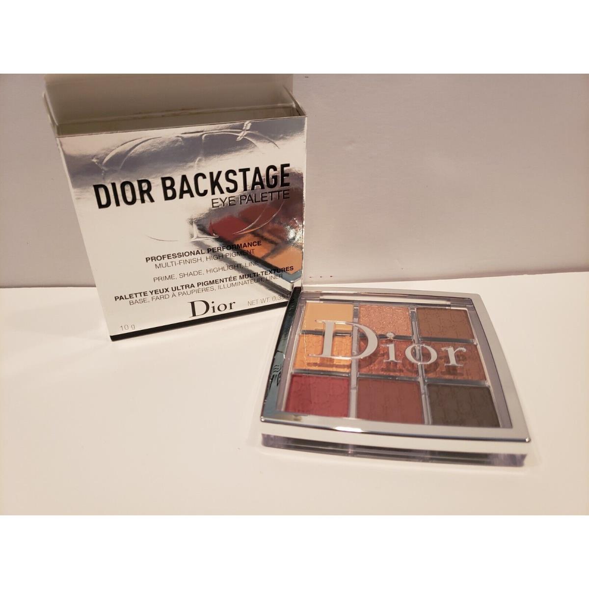 Dior Backstage Eye Palette Multi Finish Pigment Eye 003 Amber Neutral