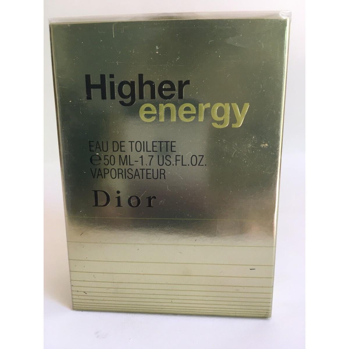 Higher Energy by Dior 1.7oz Edt Spray For Men Rare