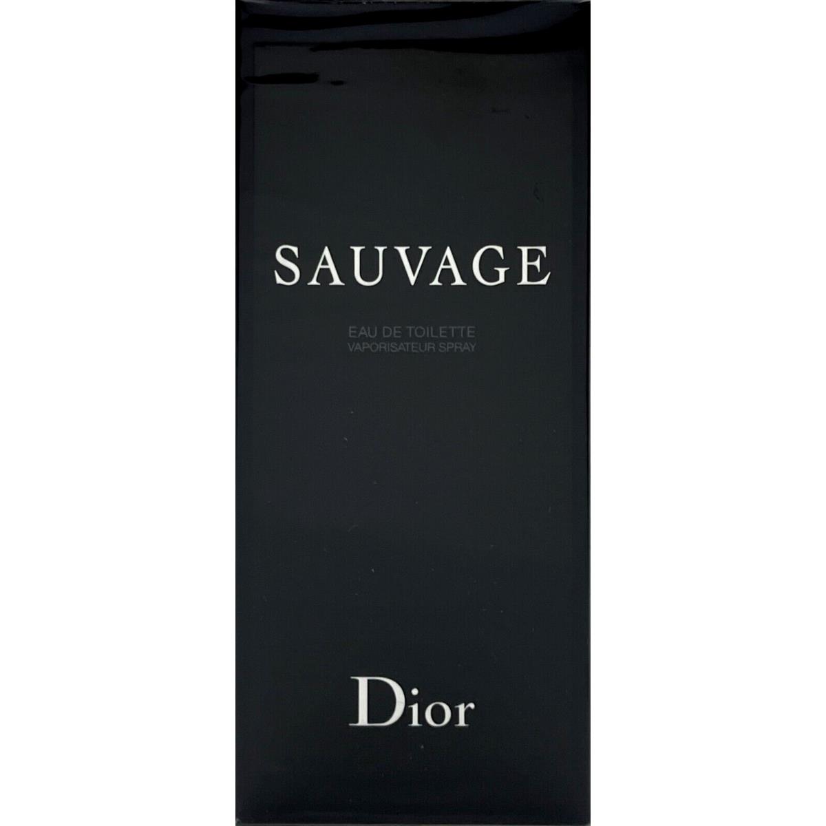 Christian Dior Sauvage Eau DE Toilette Spray For Men 6.8 Oz / 200 ml Jumbo Size