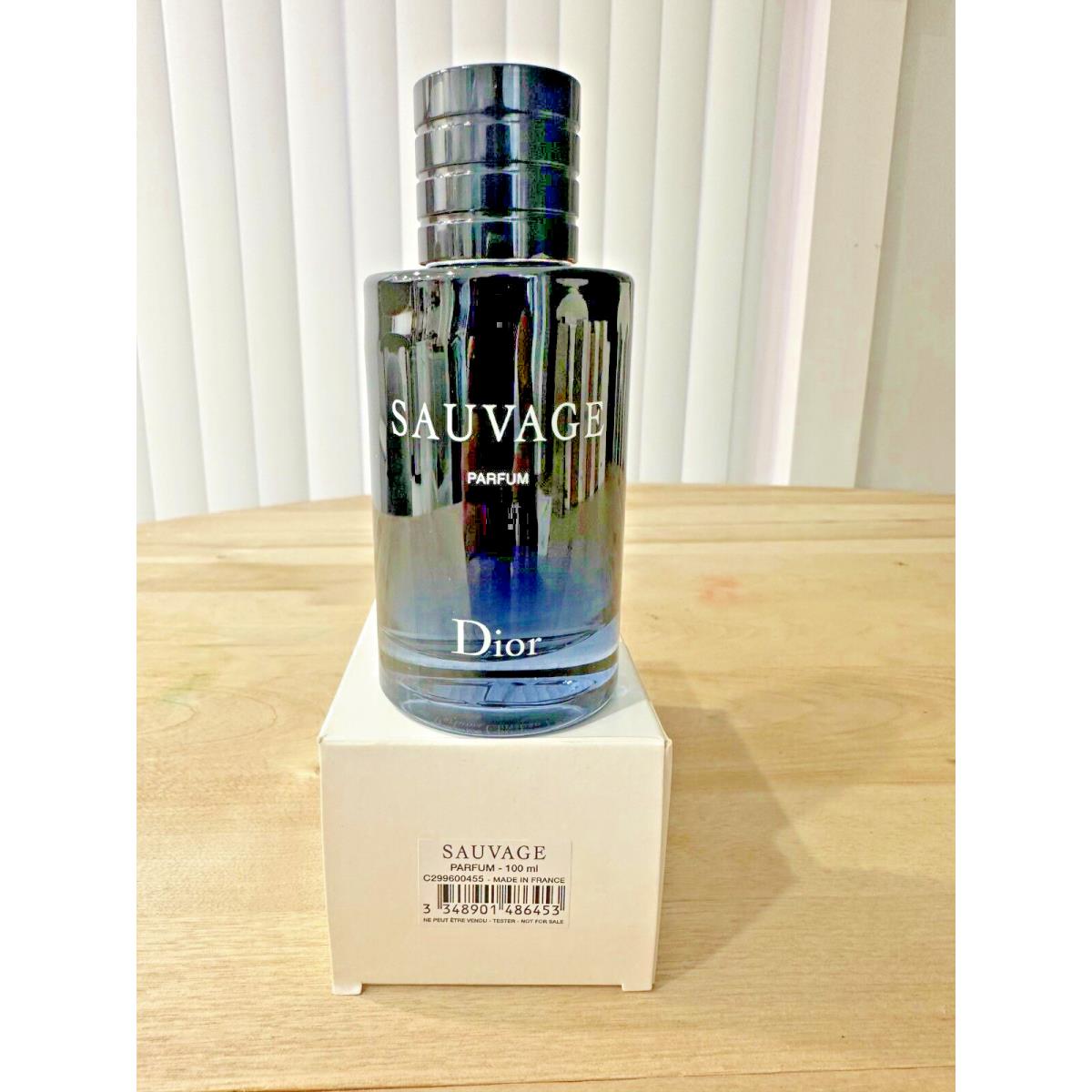 Sauvage By Christian Dior Parfume 3.4 Oz 100 ML Spray Tester Men