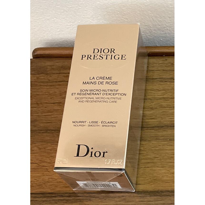 Dior Prestige La Creme Mains De Rose Hand Cream 50ml/1.7oz Box