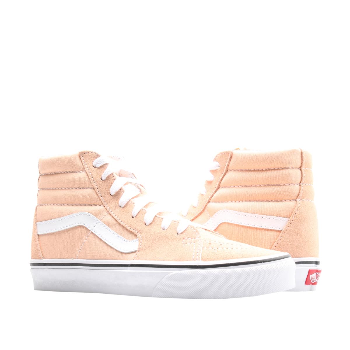 Vans Sk8-Hi Classic Bleached Apricot/white High Top Sneakers VN0A38GEU5Y