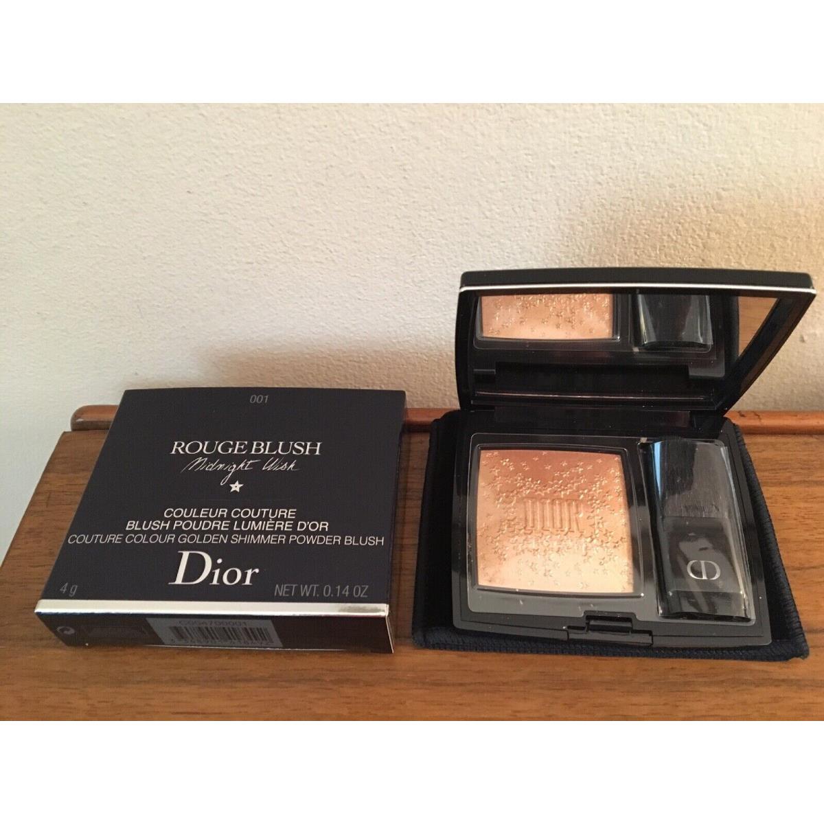 Christian Dior Rouge Blush Midnight Wish Couture Highlighter 001 4g .14oz