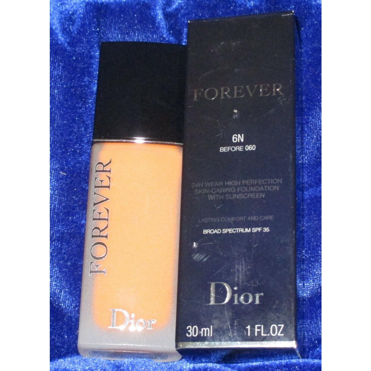 Dior Forever 24h Wear High Perfection Skin-caring Matte Foundation-6N