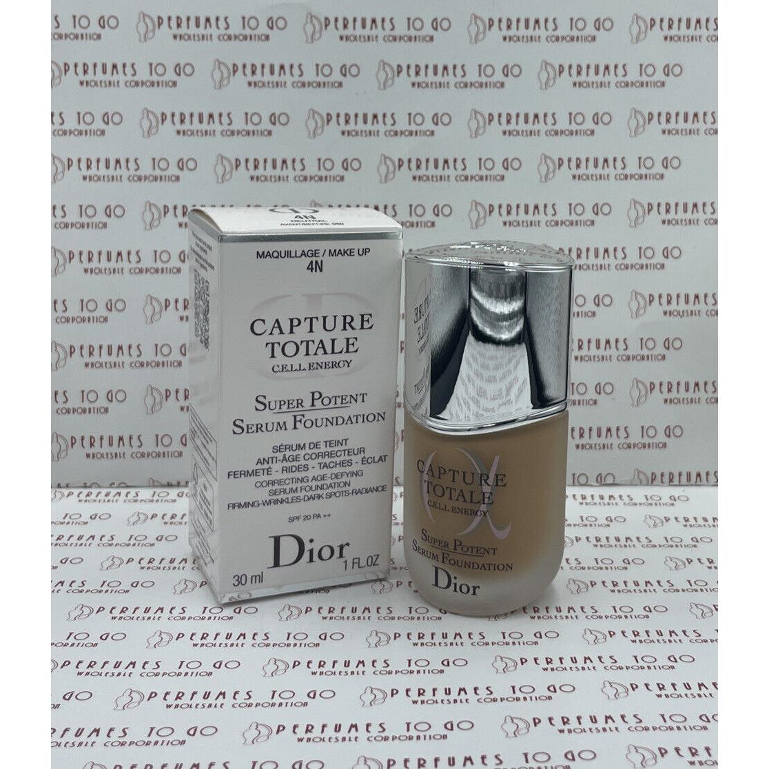 Dior Capture Totale Cell Energy Super Potent Serum 30ML 1.FL oz New. 4N Neutral