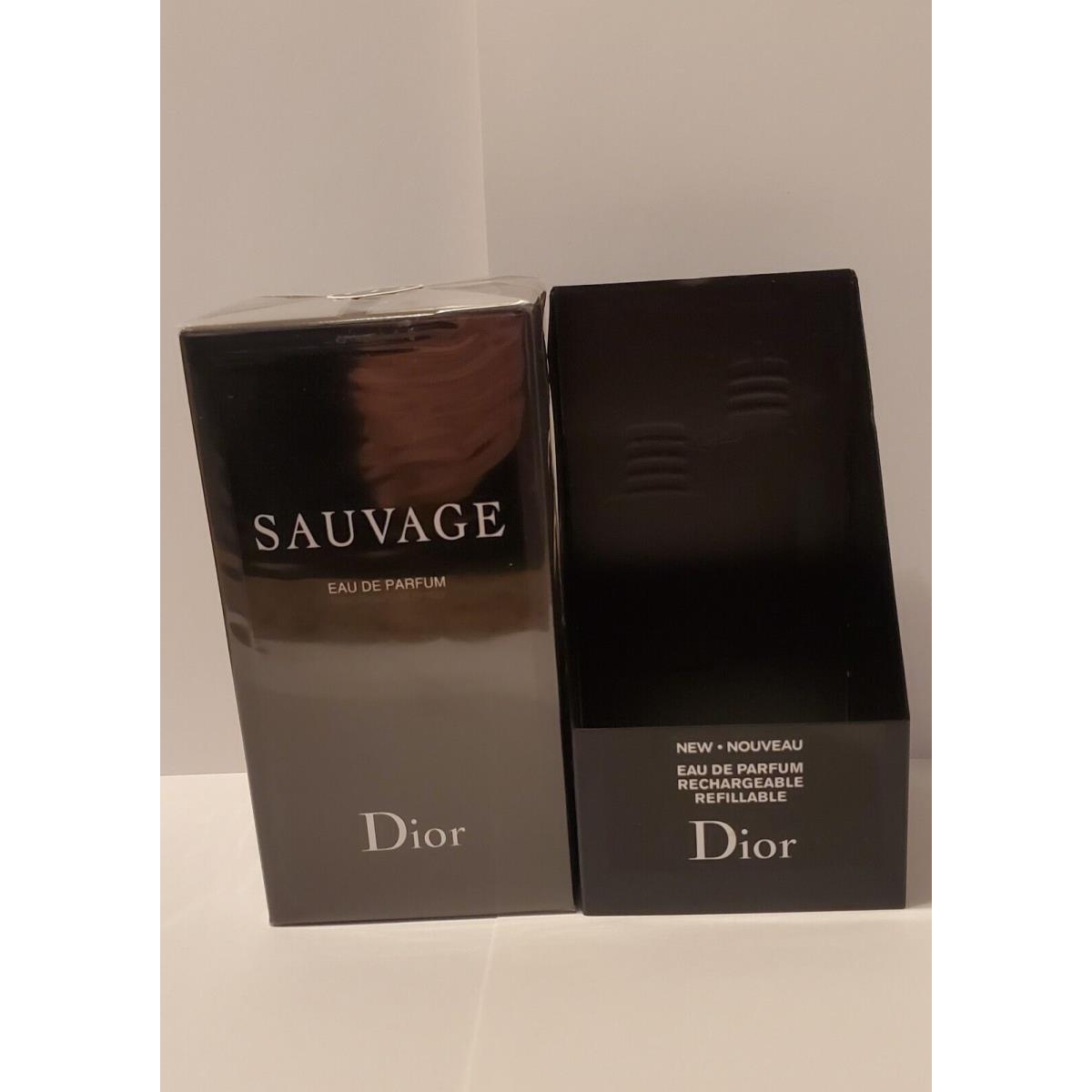 Dior Sauvage by Christian Dior 3.4 oz Edp Refillable Spray