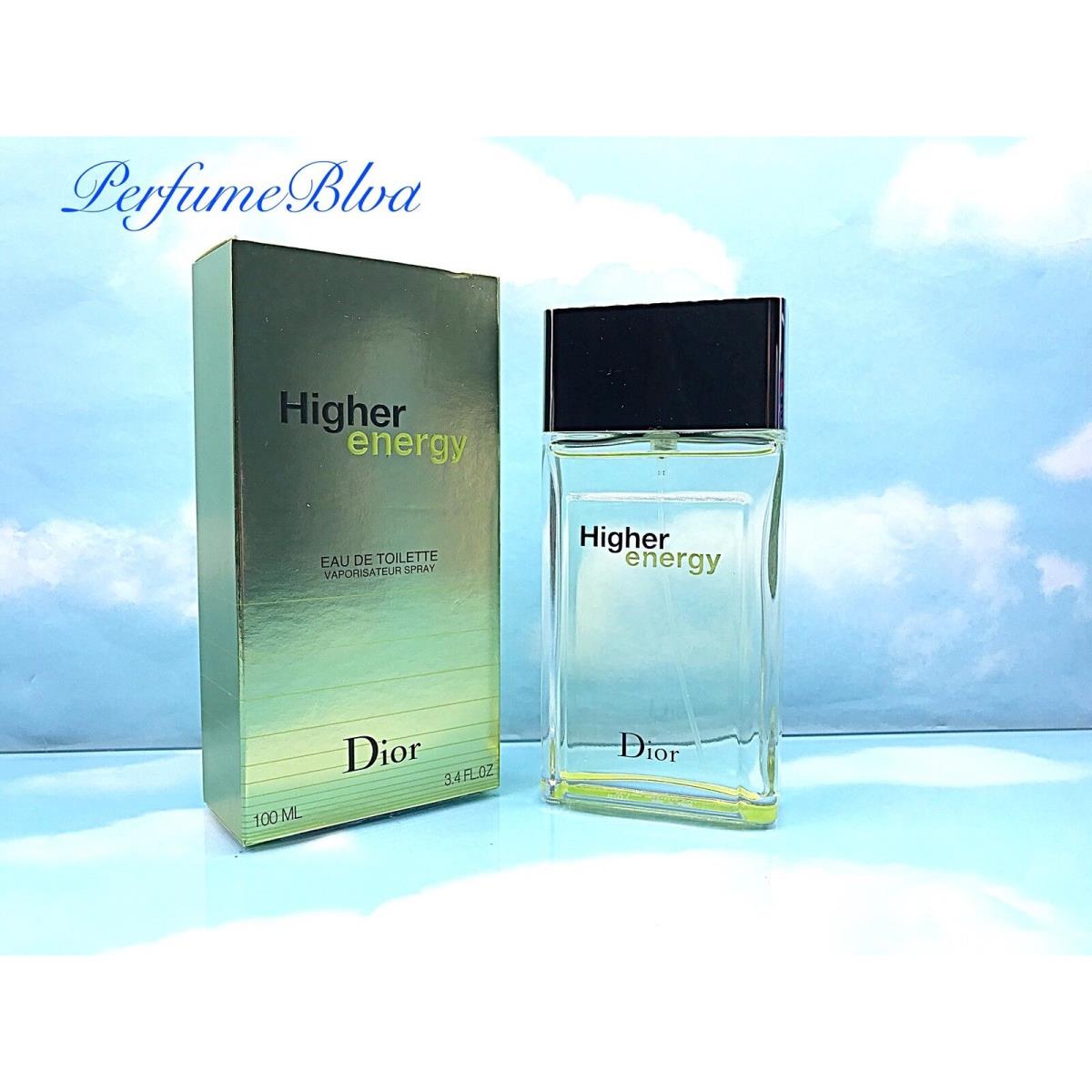 Higher Energy BY Dior 3.4 FL.OZ.100 ML Eau DE Toilette Spray For Men Box