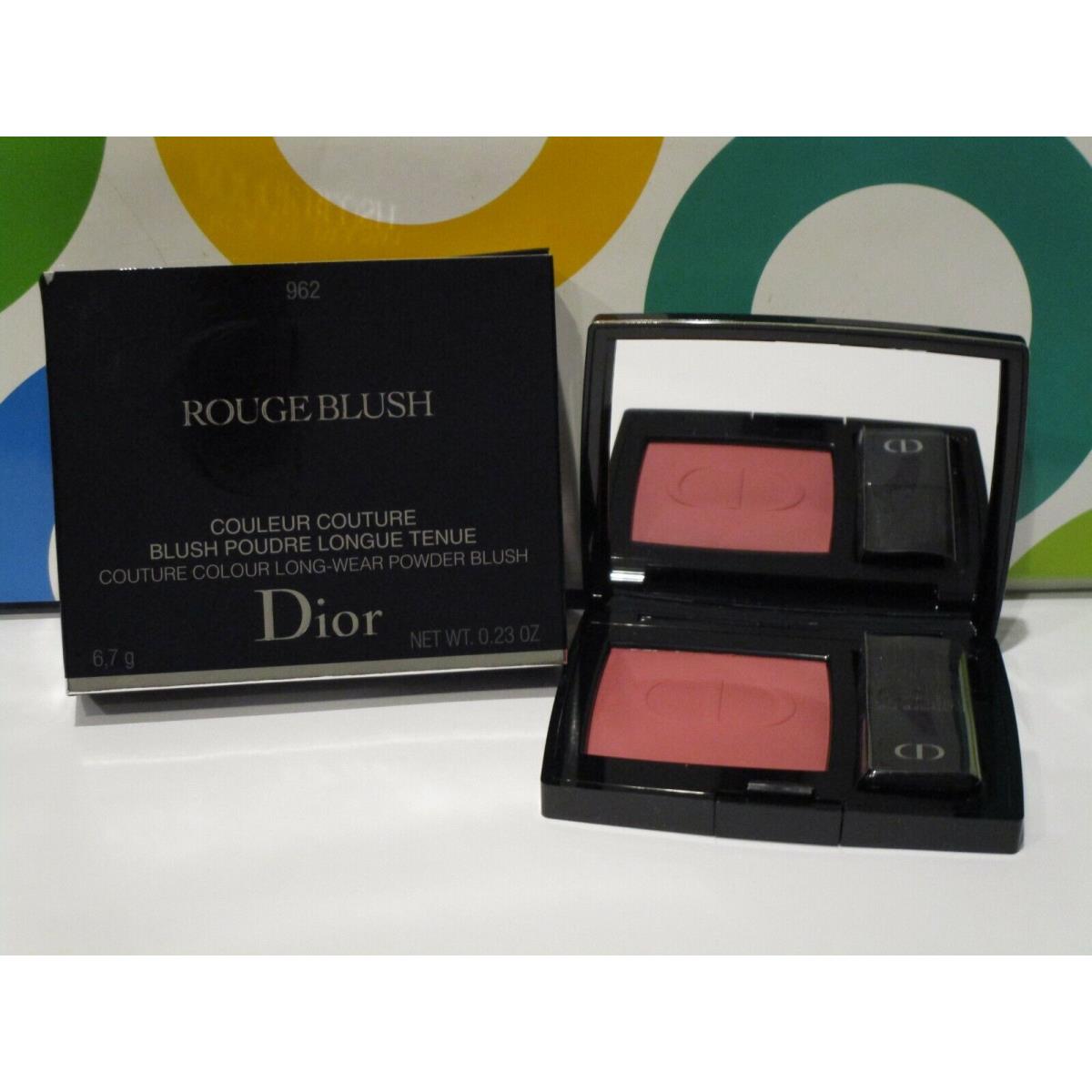 Dior ~ Rouge Blush Long Wear Blush ~ Christian Dior Rouge Blush Long Wear Blush 962 Poison Matte Boxed