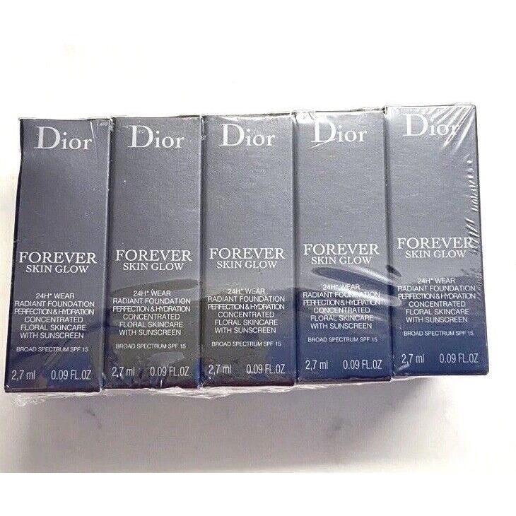 Dior Forever Foundation 1.5W 0.09 oz Box of 10