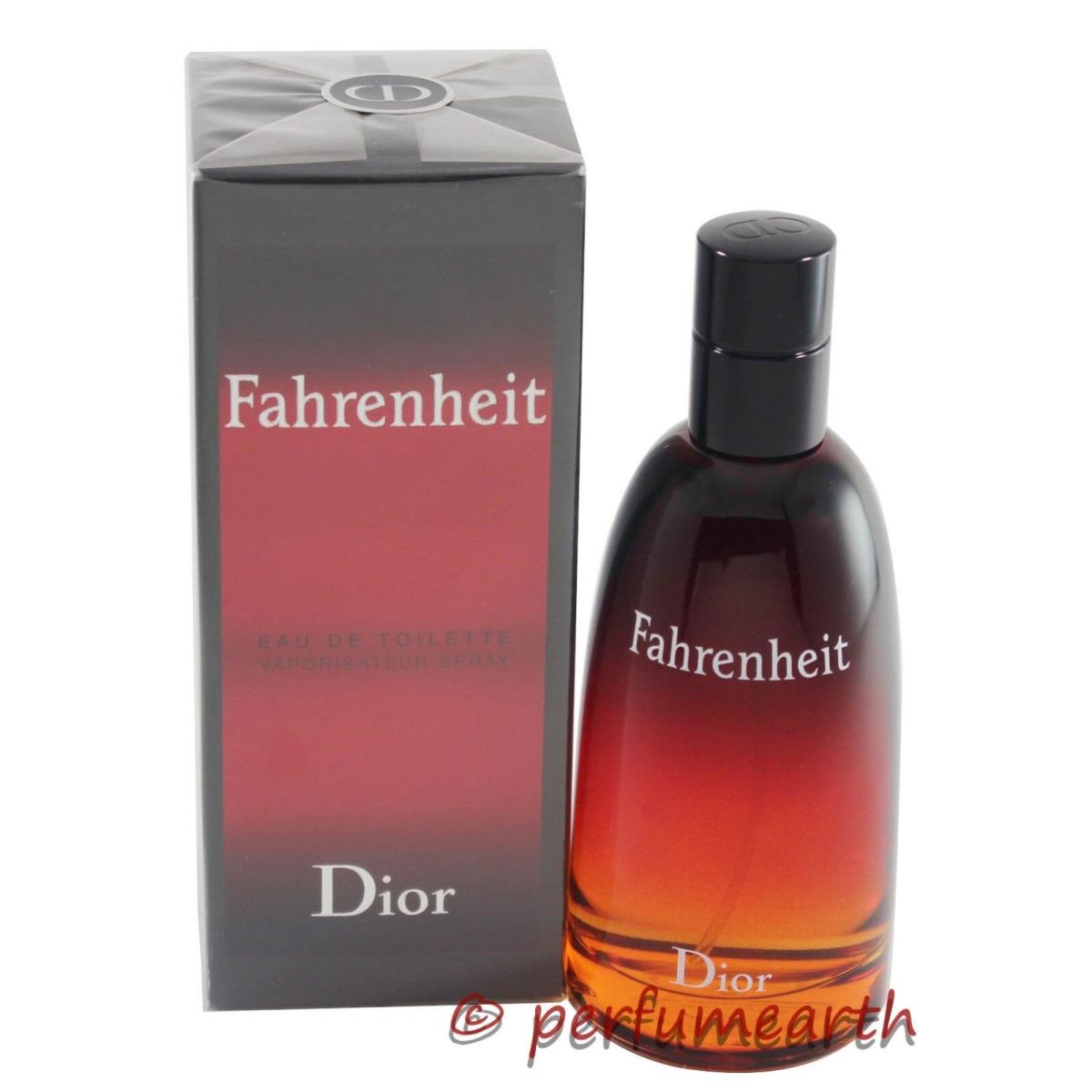 Fahrenheit 3.3/3.4 OZ Edt Spray For Men BY Christian Dior IN A Box