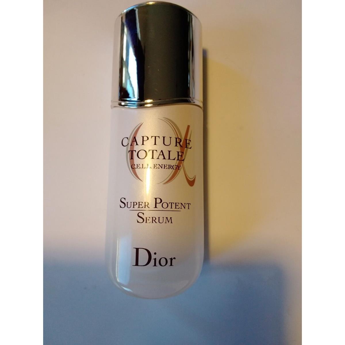 Christian Dior Capture Totale Cell Energy Super Potent Intense Serum 1oz