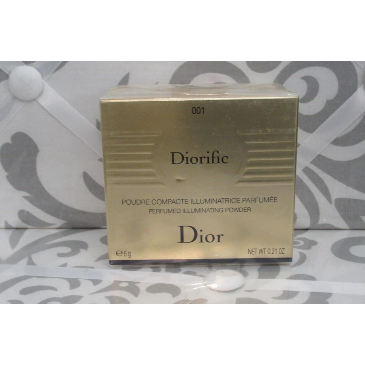 Christian Dior Diorific Perfumed Illuminating Powder 001 Rose D`or Boxed