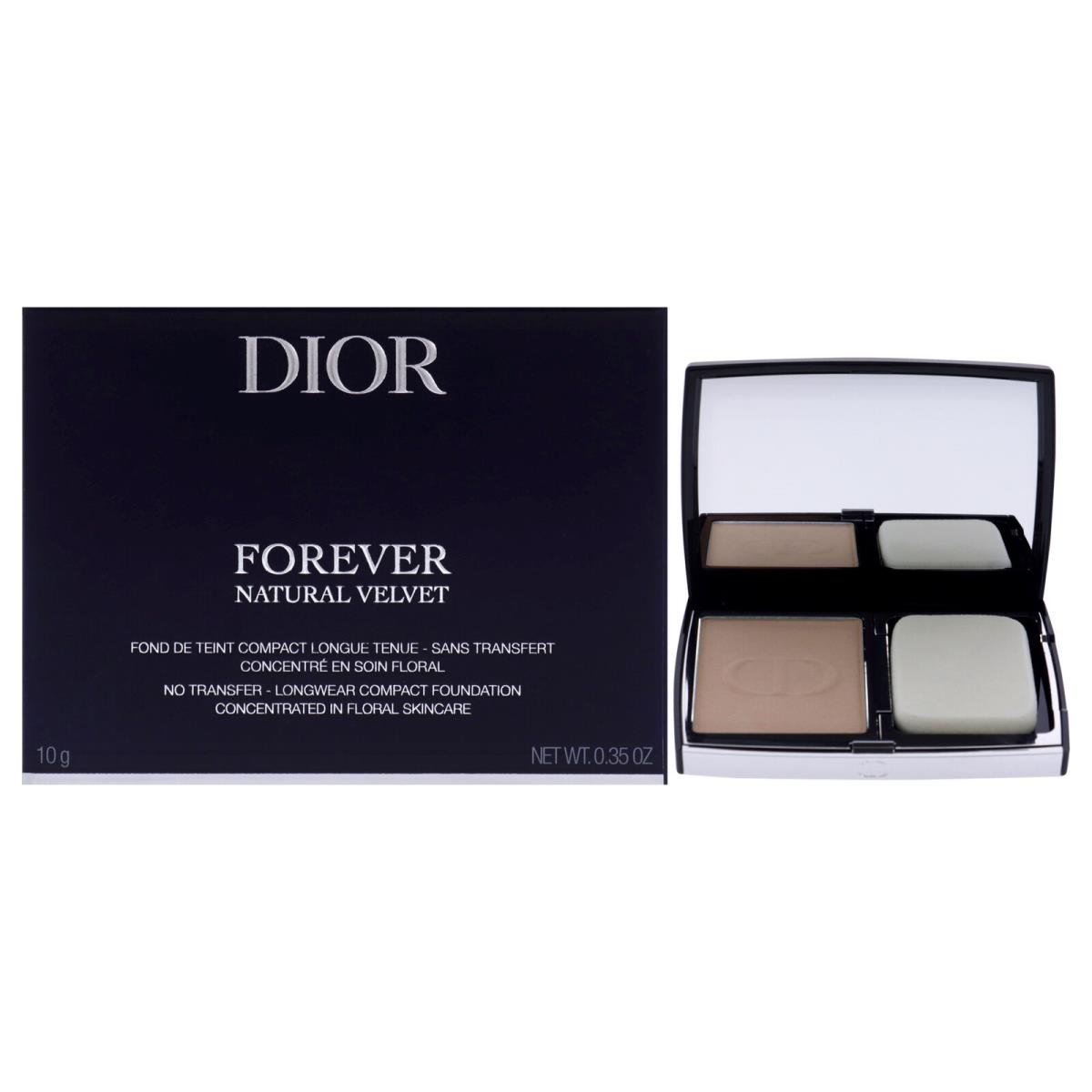 2 Pack Dior Forever Natural Velvet - 2N Neutral by Christian Dior For Women - 0