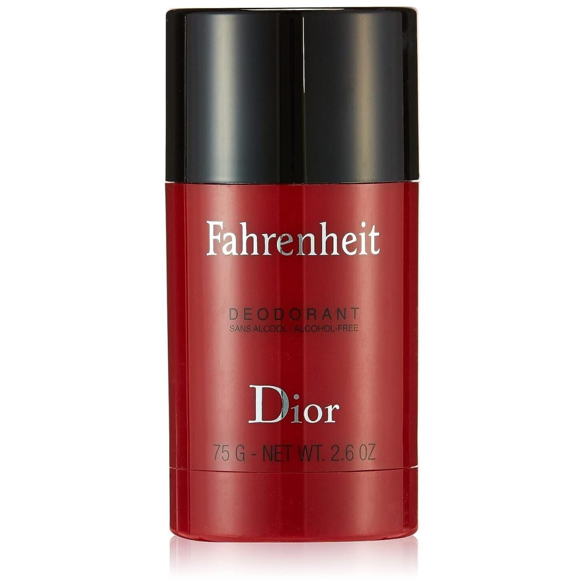 Christian Dior Fahrenheit Deodorant Stick For Men 2.6 Oz / 75 g Auth