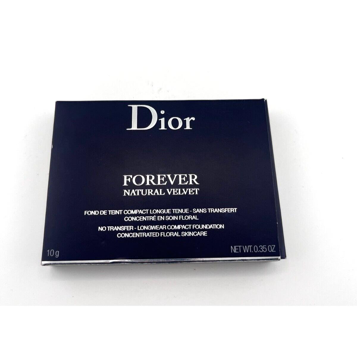 Dior Forever Natural Velvet Longwear Compact Foundation 10g