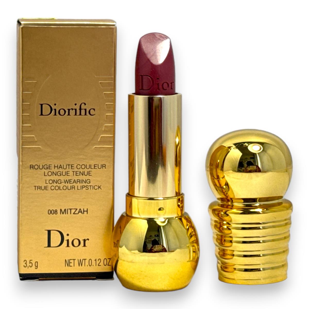 Dior Diorific Long-wearing True Colour Lipstick -008 Mitzah- 0.12oz/3.5g