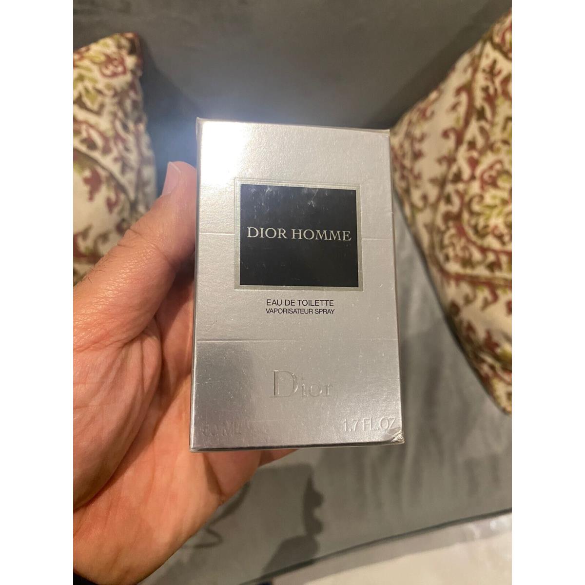 Vintage Formula Christian Dior Homme Edt 50 ml 1.7 oz Spray Batch 5V01 Aug 2015