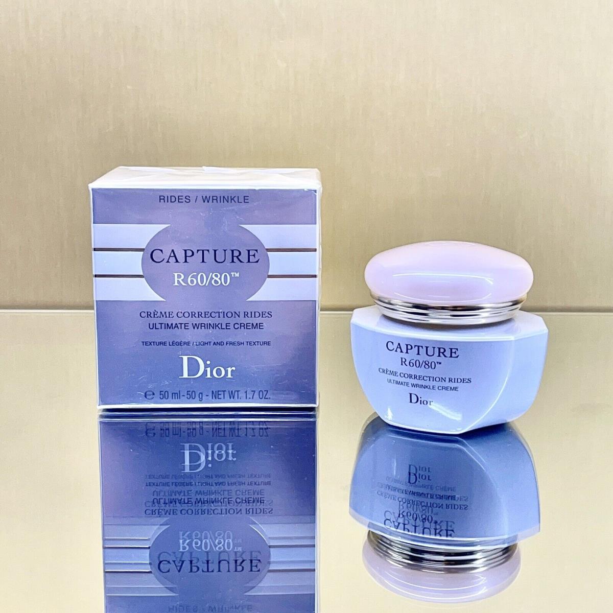 Dior Capture R60/80 Ultimate Wrinkle Cream 1.7oz-50ml Light-fresh Texture BK42