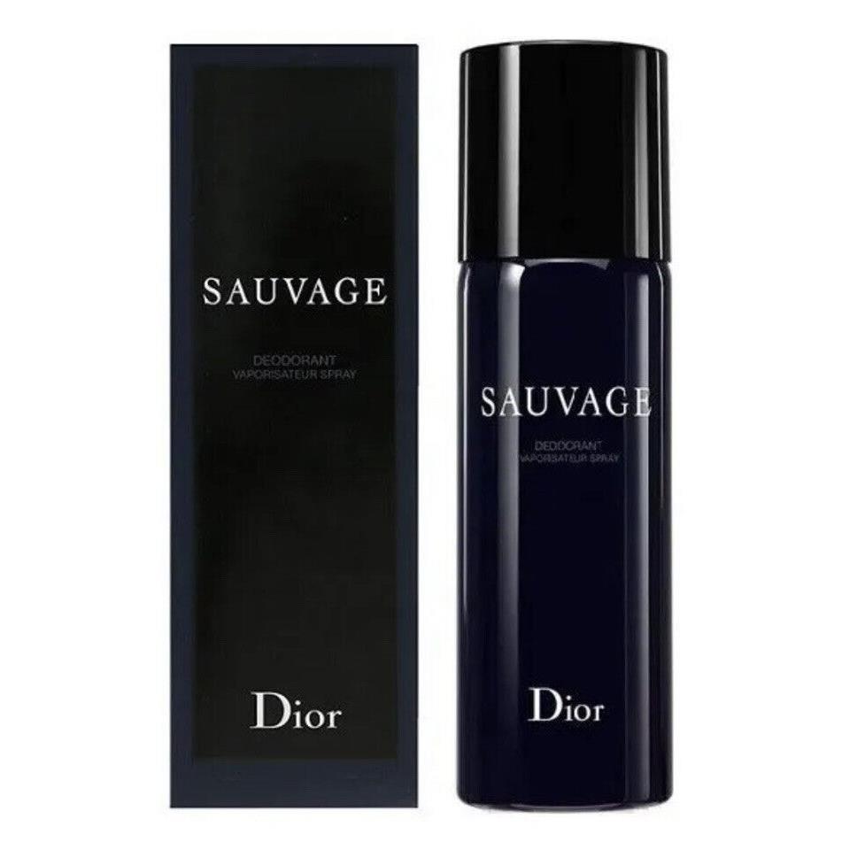 Dior Sauvage Men`s 5.0oz Deodorant Spray in Box