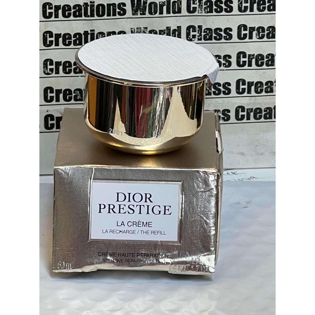 Dior Prestige LA Creme Intensive Repair Cream -1.7 OZ/50 ML - Refill Box