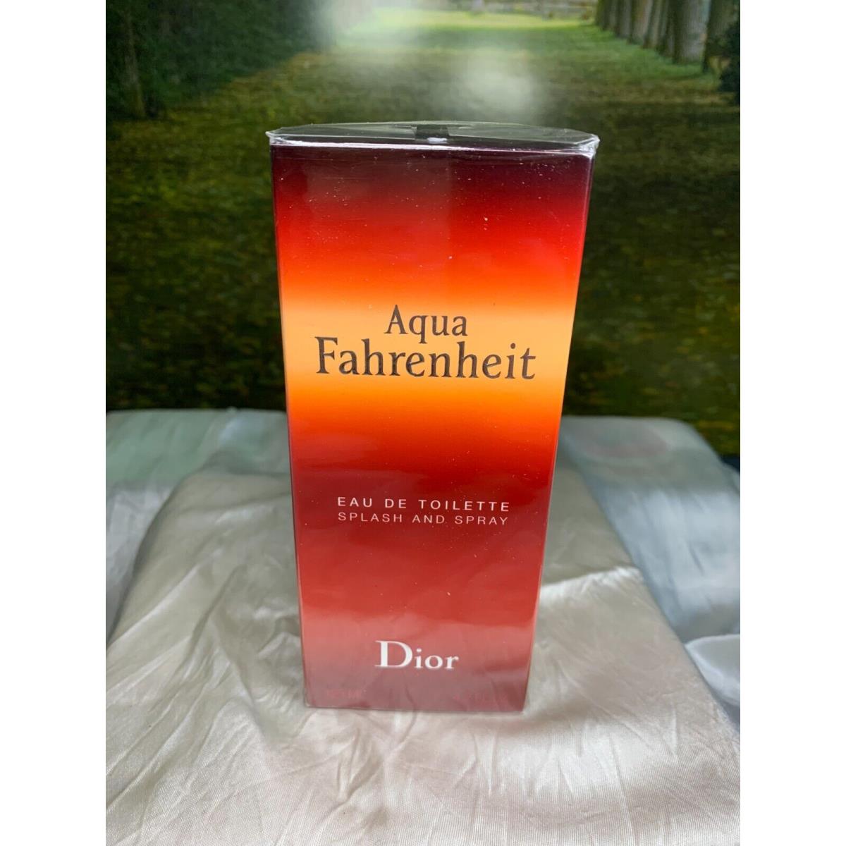 Christian Dior Aqua Fahrenheit Edt 125ML Splash and Spray