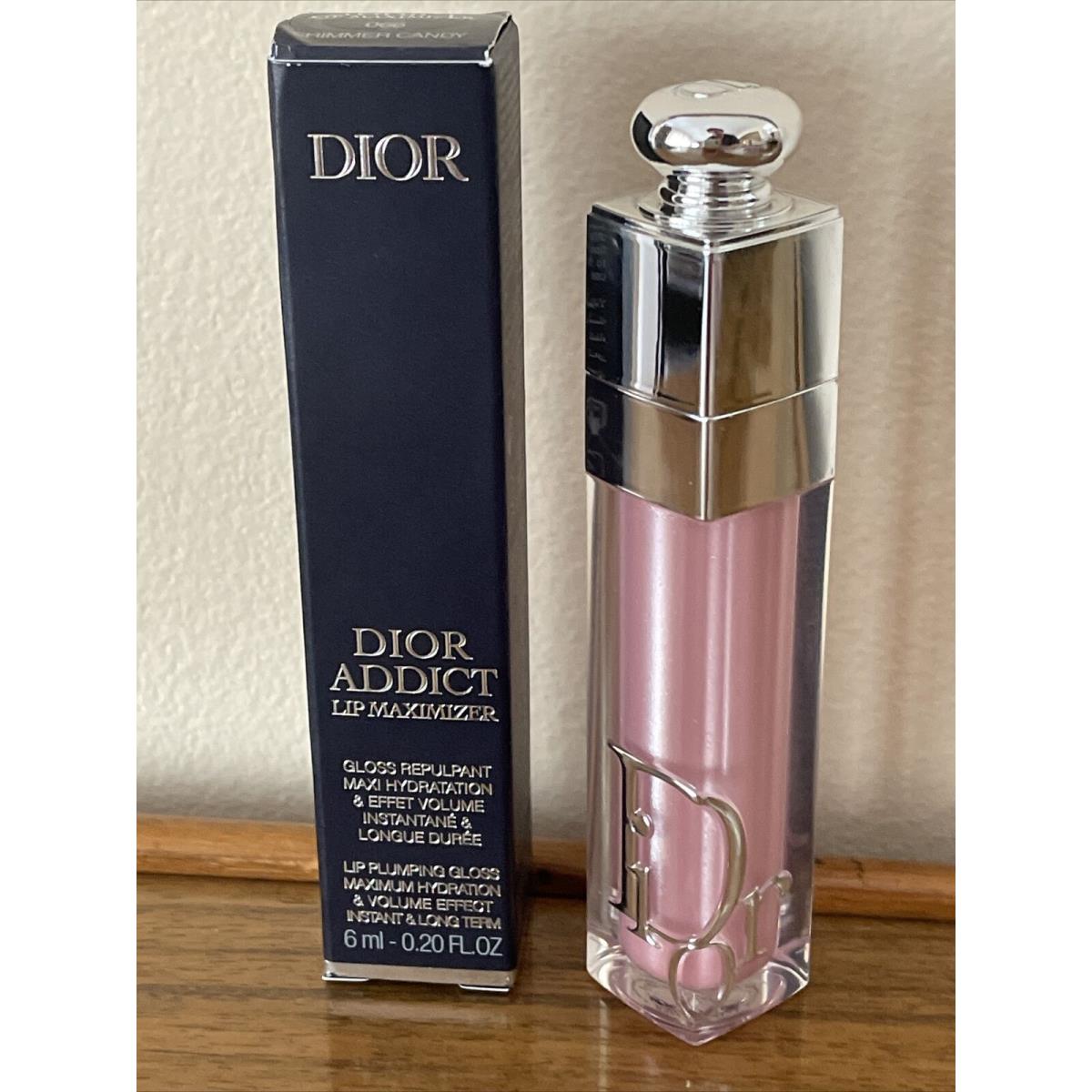 Dior Addict Lip Maximizer Hyaluronic Lip Plumper Gloss 066 Shimmer Candy 6ml