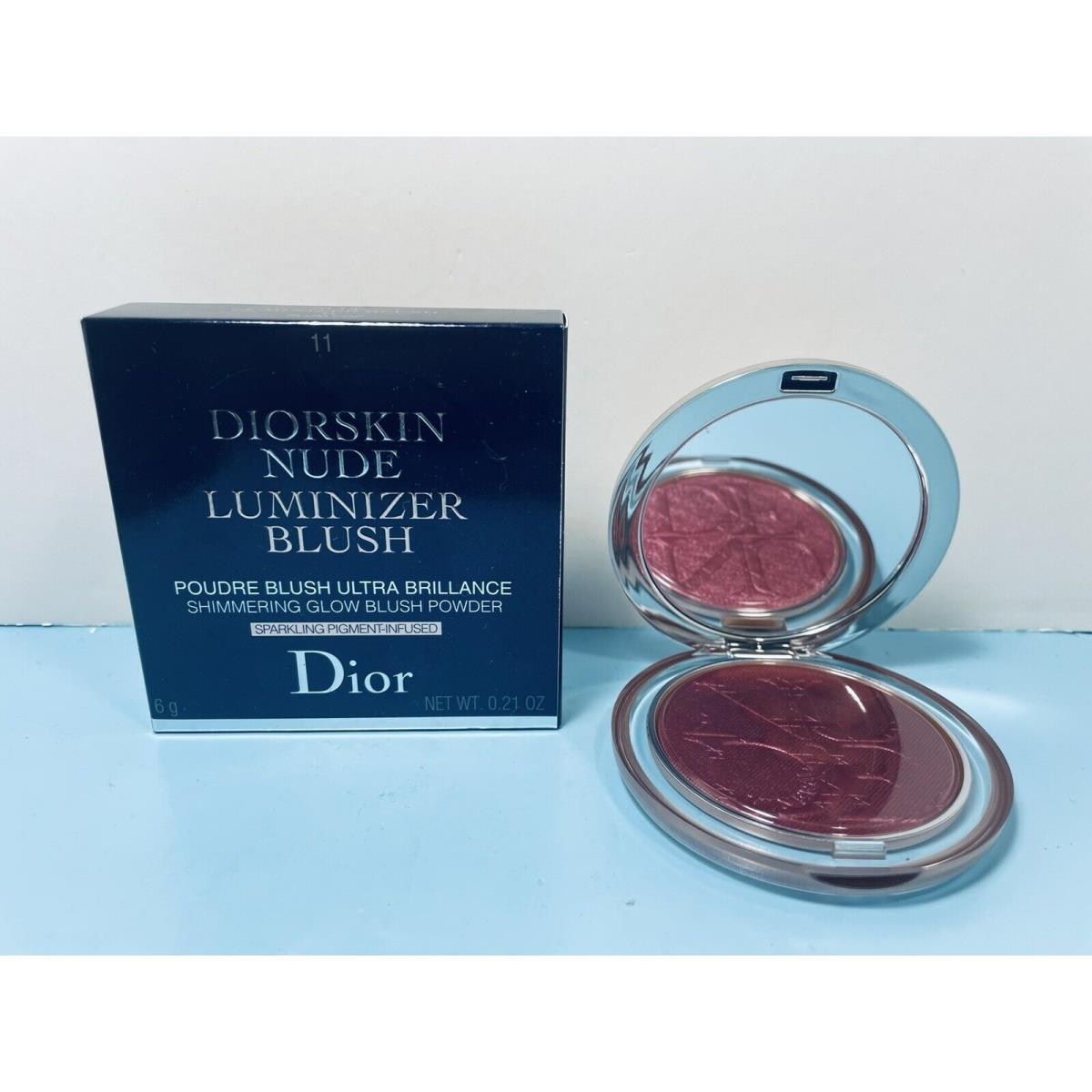 Christian Dior - Diorskin Luminizer Blush Powder - 11 Plum Pop -new Boxed