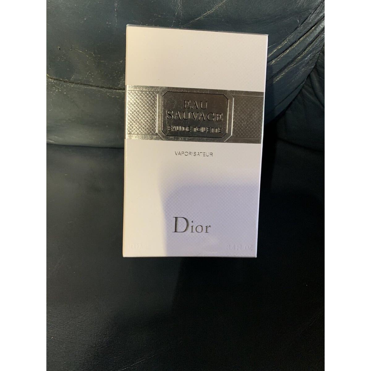 Eau Sauvage by Christian Dior 3.4 oz/100 ml Edt Spray For Men. Box