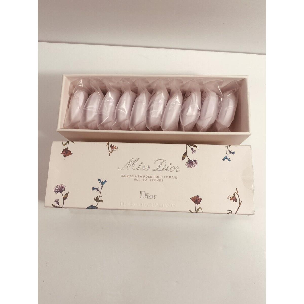 Miss Dior Rose Bath Bombs 10 x 15g Each