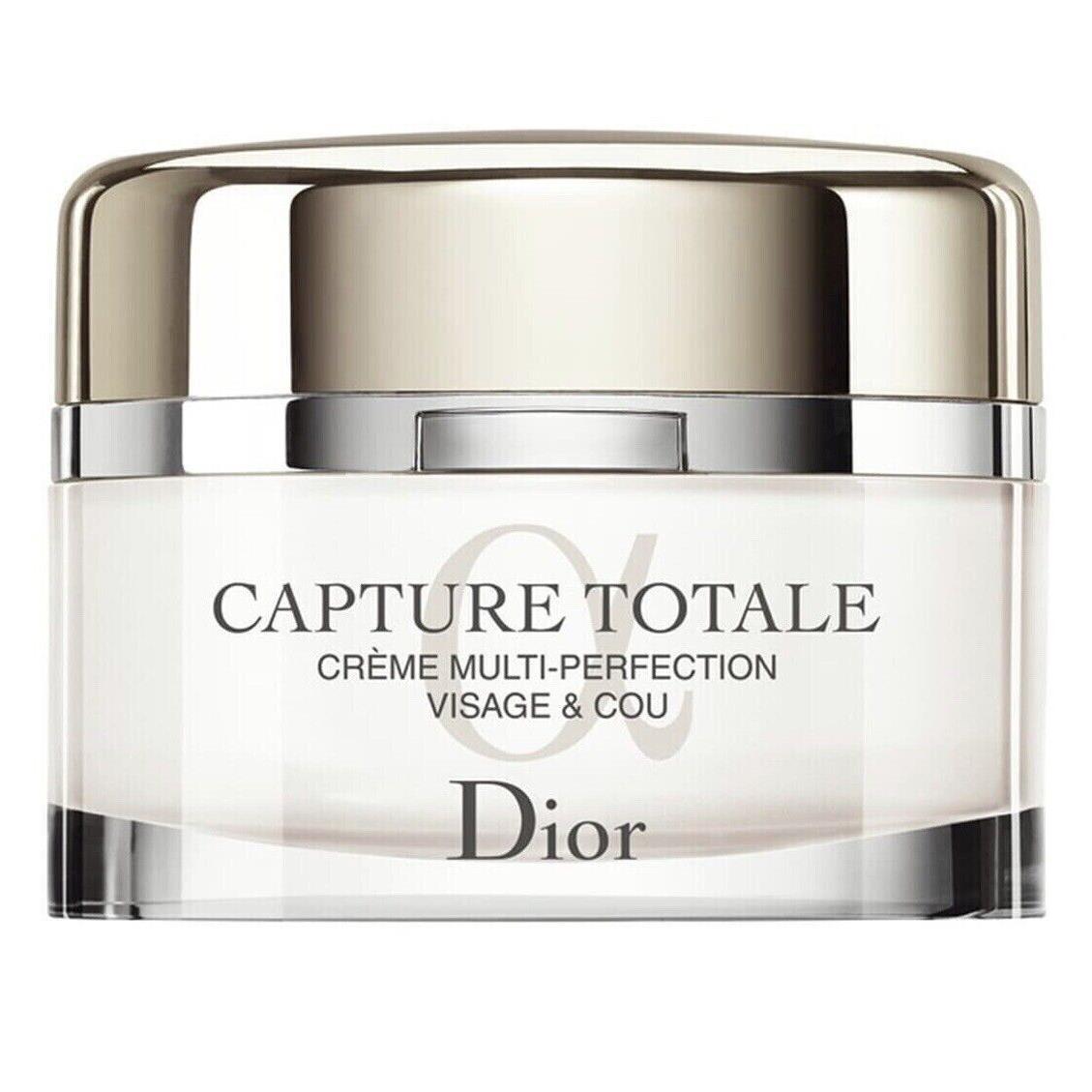 Dior Capture Totale Multi Perfection Creme Cream Face Throat .5 oz / 15 ml