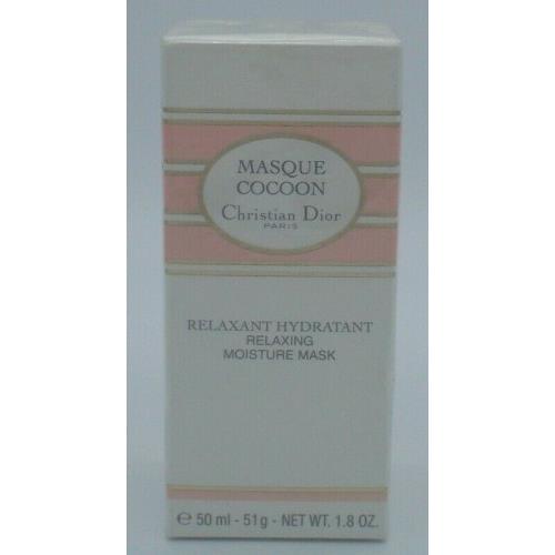 Christian Dior Masque Cocoon Relaxant Hydratant Relaxing Moisture Mask 50ml