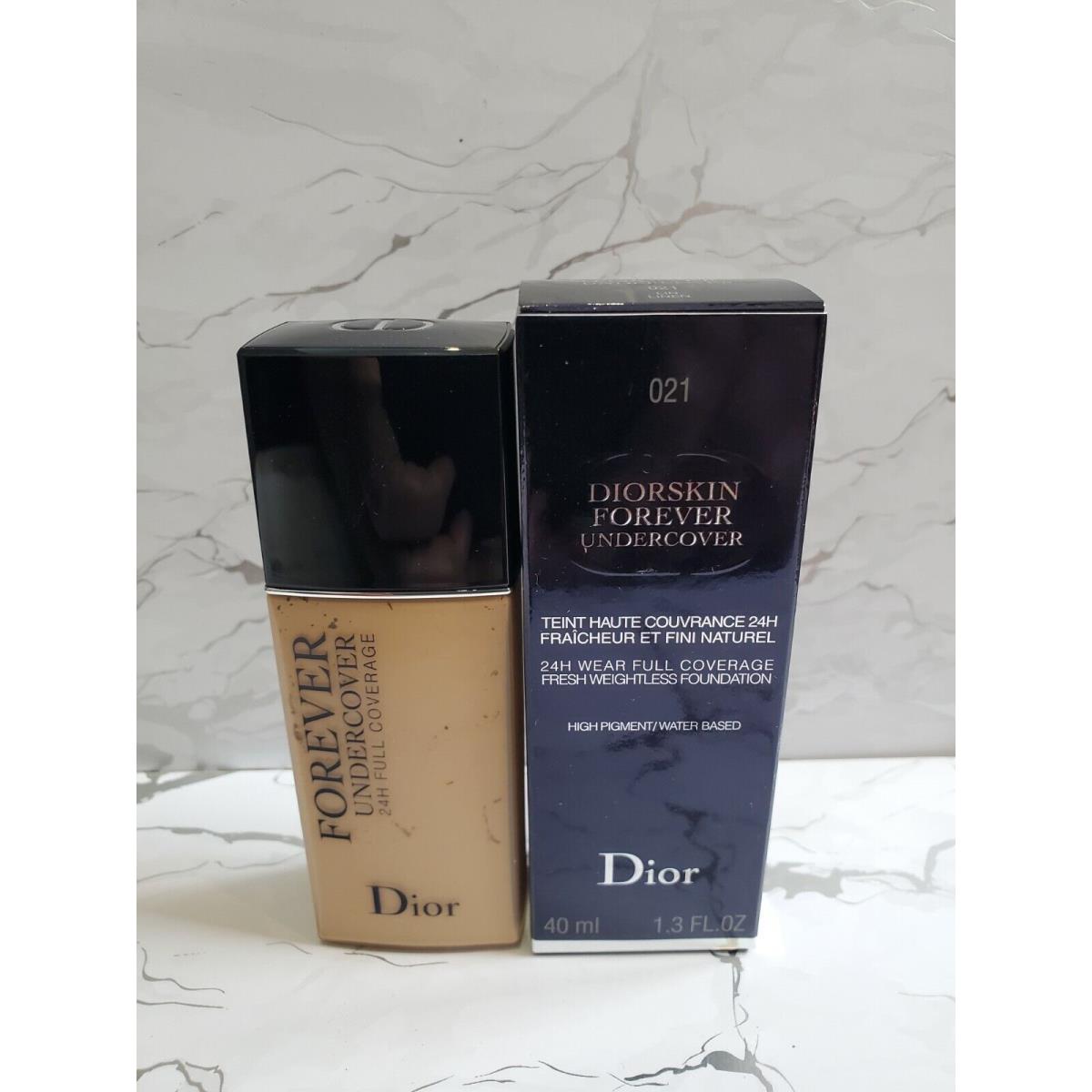 Dior Diorskin Forever Undercover Foundation 021 Linen. 40ml / 1.3oz