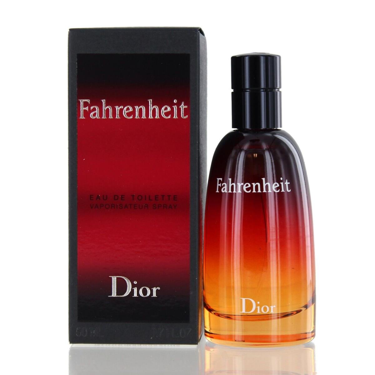 Fahrenheit by Christian Dior Edt Spray 1.7 Oz 50ml For Men