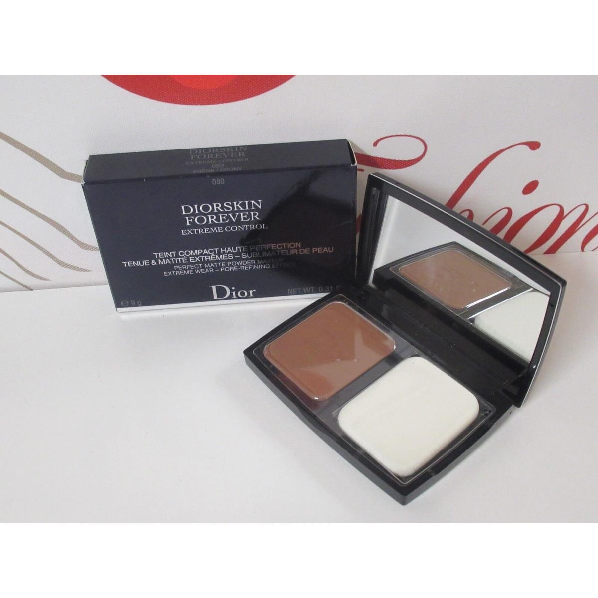 Christian Dior Diorskin Forever Extreme Control Makeup Powder 080 Ebony