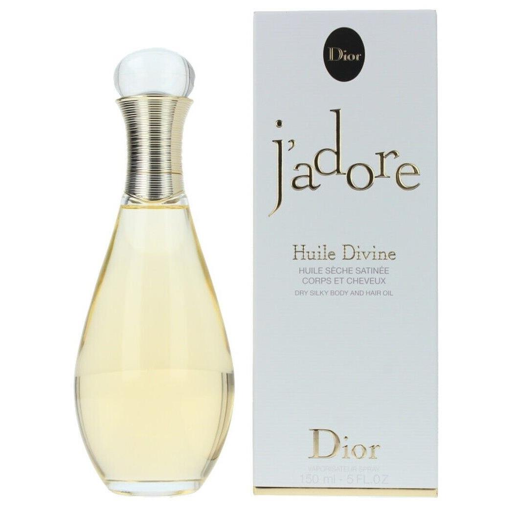 Christian Dior J`adore Huile Divine For Women 4.9 oz Dry Silky Body and Hair Oil