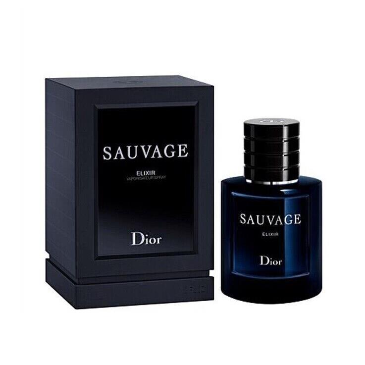 Dior Sauvage Elixir Mini Deluxe Size Men s Cologne 0.25 oz 7.5 ml Lot of 3