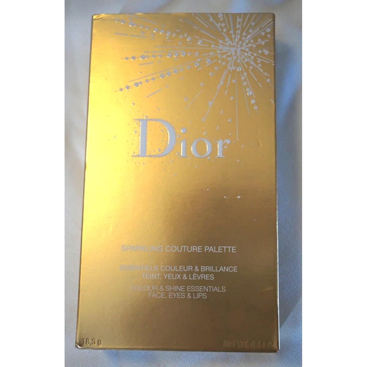 Dior Sparling Couture Pallette Color Shine Essentials Face Eyes Lips