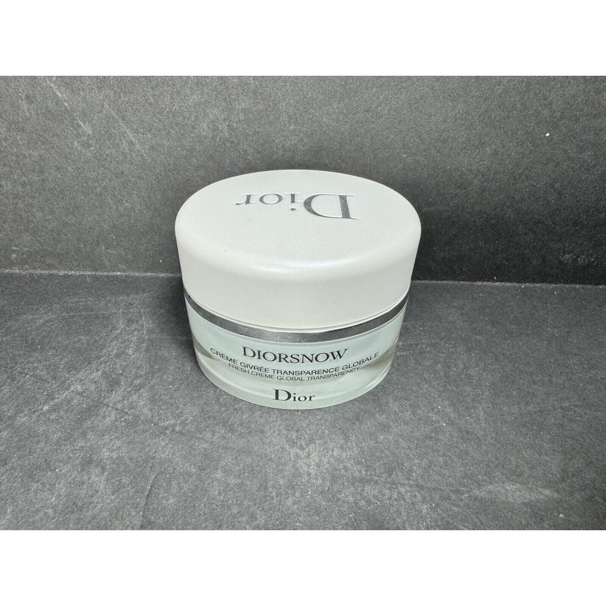 Dior Diorsnow Fresh Cr me Global Transparency 50 ml 1.7 oz Rv