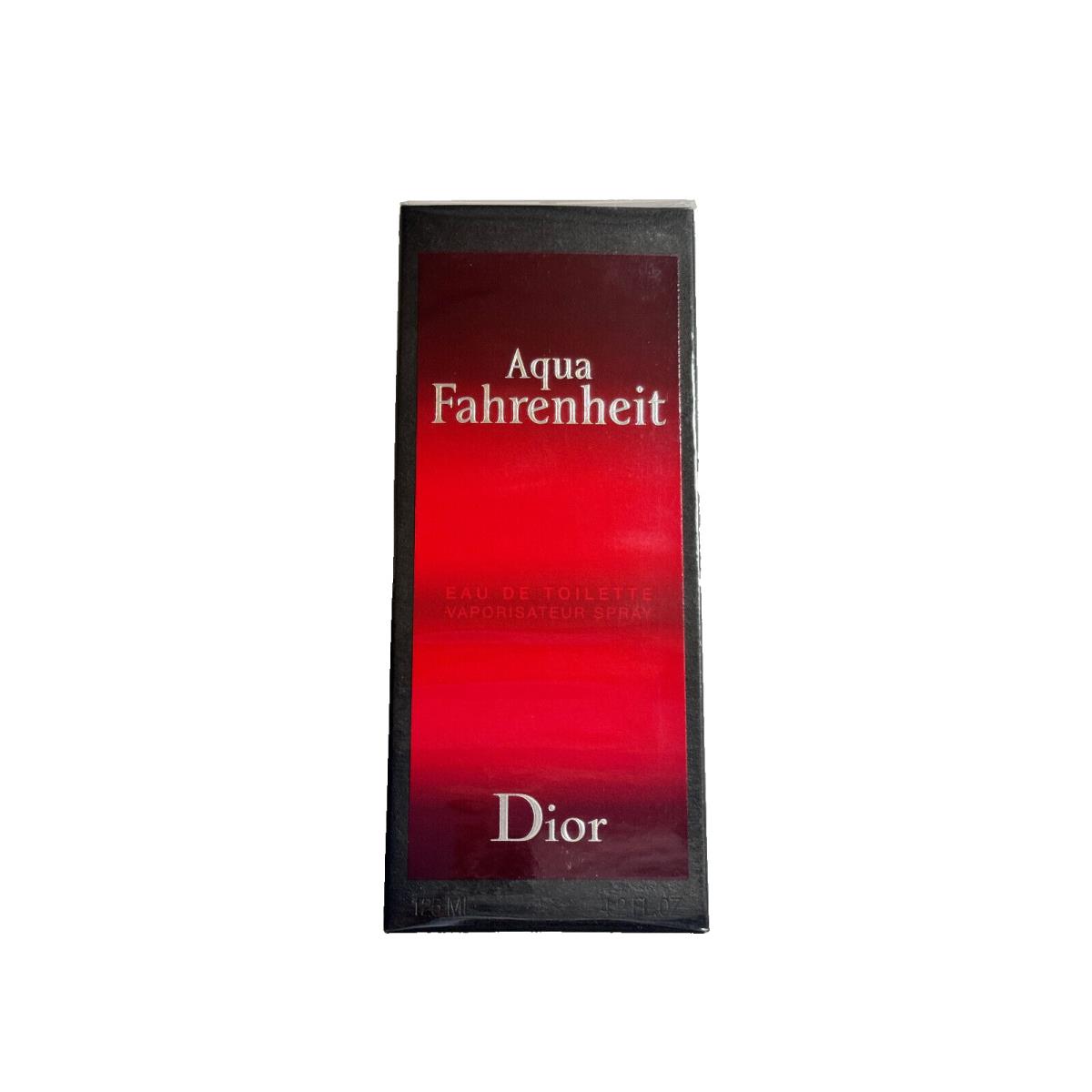 Christian Dior Aqua Fahrenheit 4.2 oz Eau De Toilette Spray