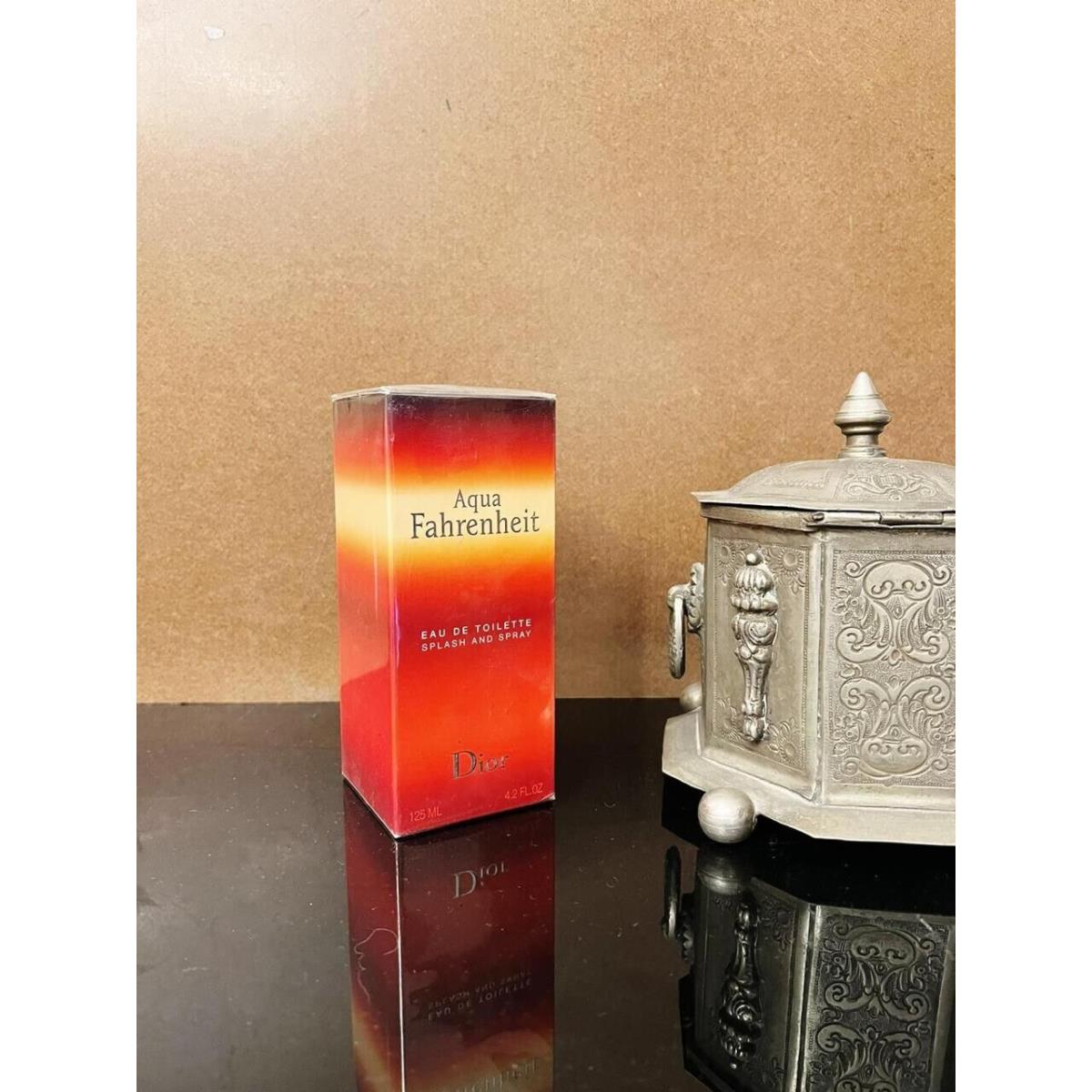 Christian Dior Fahrenheit Aqua Edt Men 125 ml 4.2 oz Splash / Spray