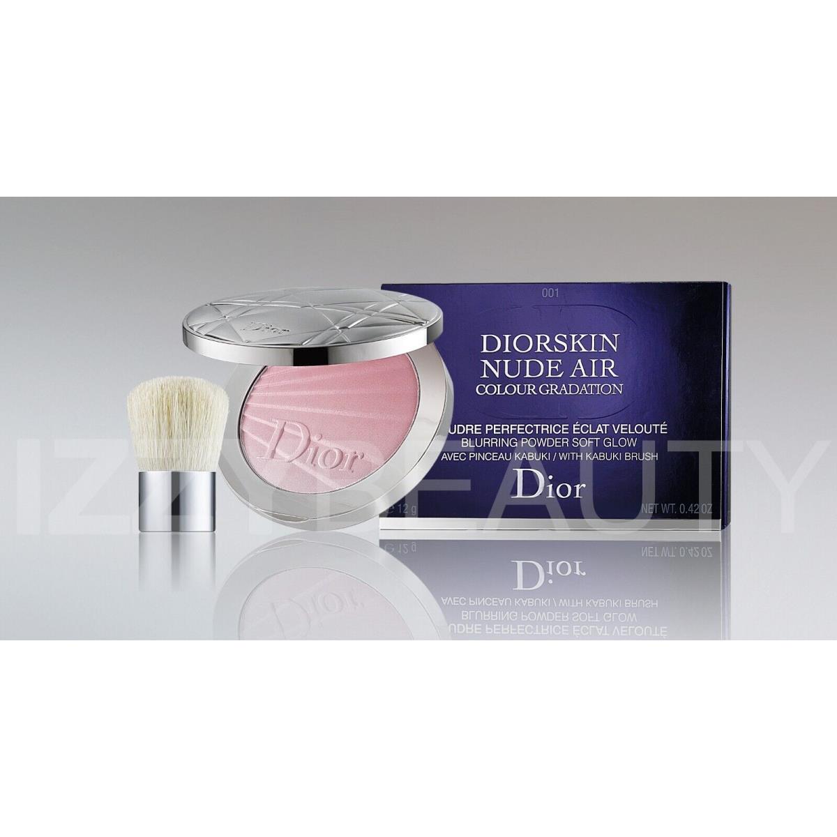 Dior Diorskin Air Blurring Powder w/ Kabuki Brush - 001 Rising Pink