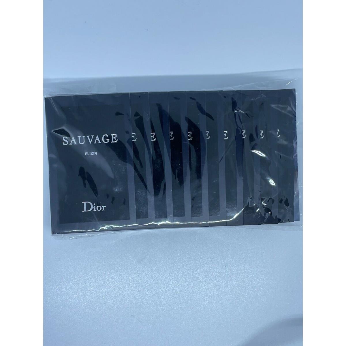 Sauvage Elixir By Dior 1ml Parfum Concentre Lot of 10 Travel Sprays