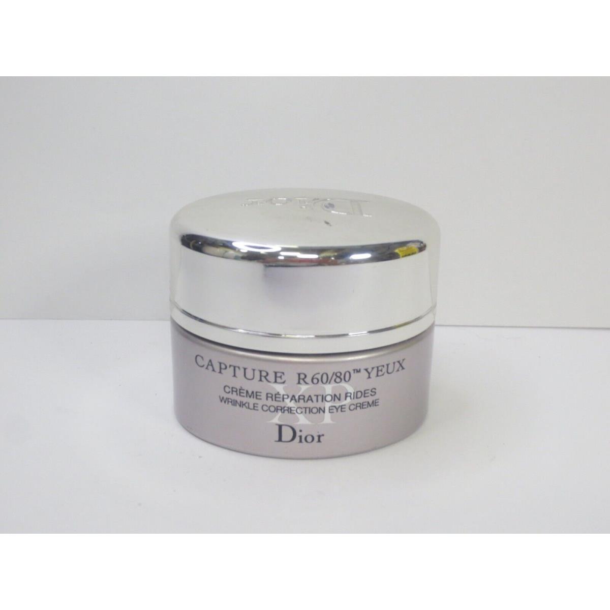 Christian Dior Capture R60 80 Yeux Wrinkle Correction Eye Creme 0.5 OZ Details Fash Brands